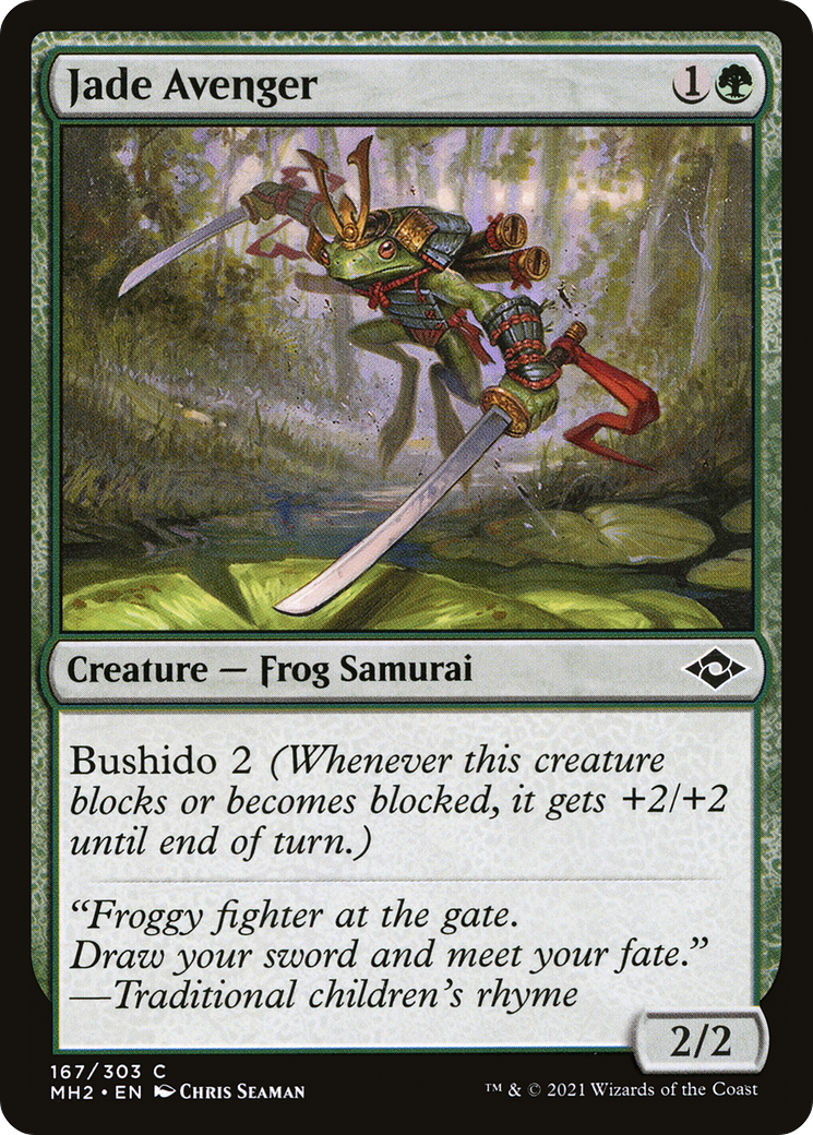 Jade Avenger [Modern Horizons 2] Foil