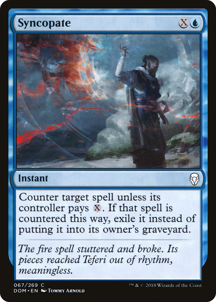 Syncopate [Dominaria] Foil
