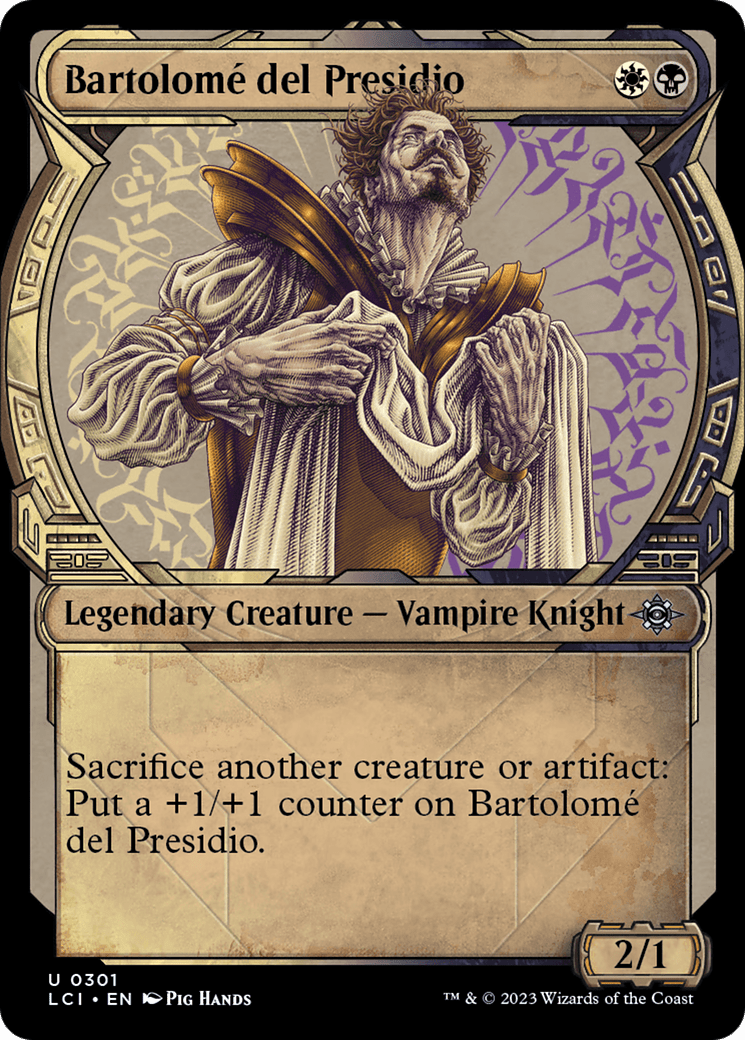Bartolome del Presidio (Showcase) [The Lost Caverns of Ixalan] Foil