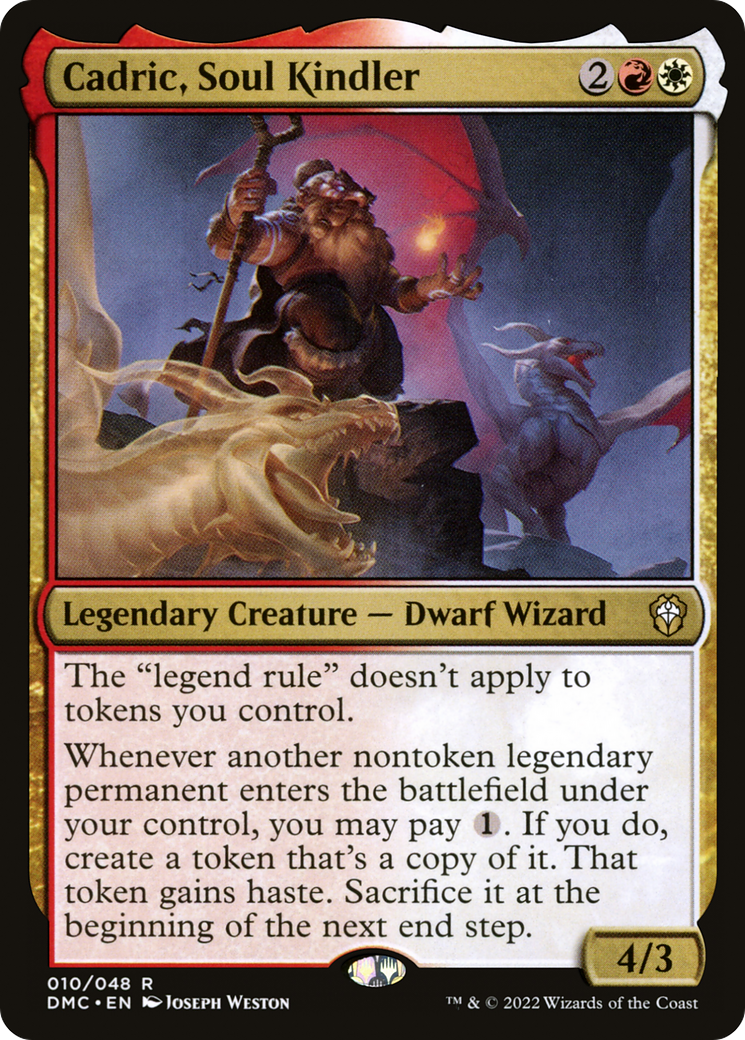 Cadric, Soul Kindler [Dominaria United Commander]