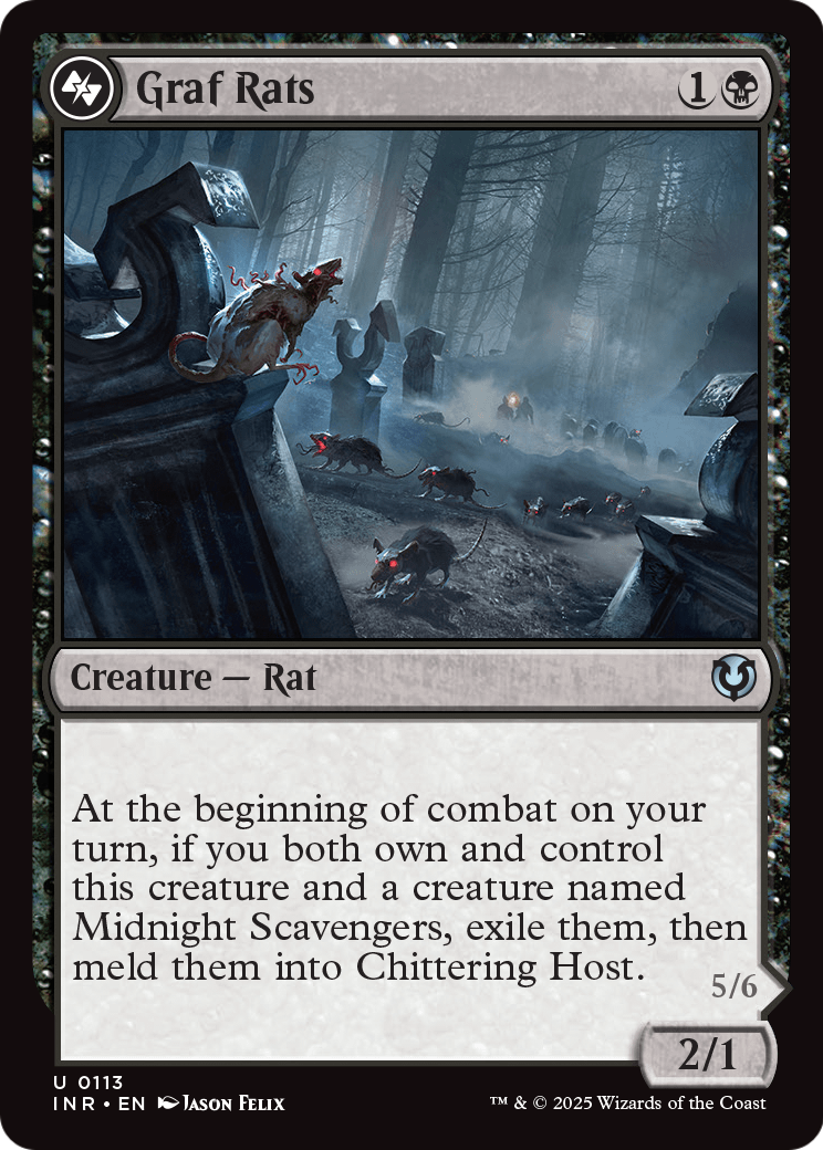 Graf Rats (-113) [Innistrad Remastered]  Foil