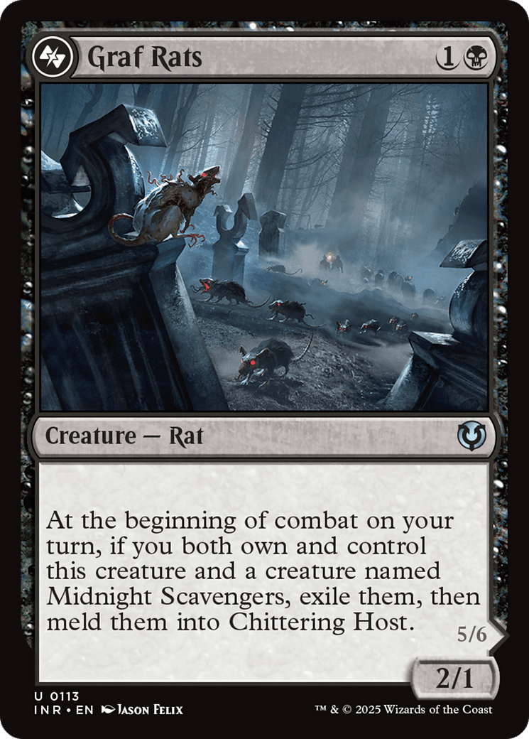 Graf Rats (-113) [Innistrad Remastered]  Foil