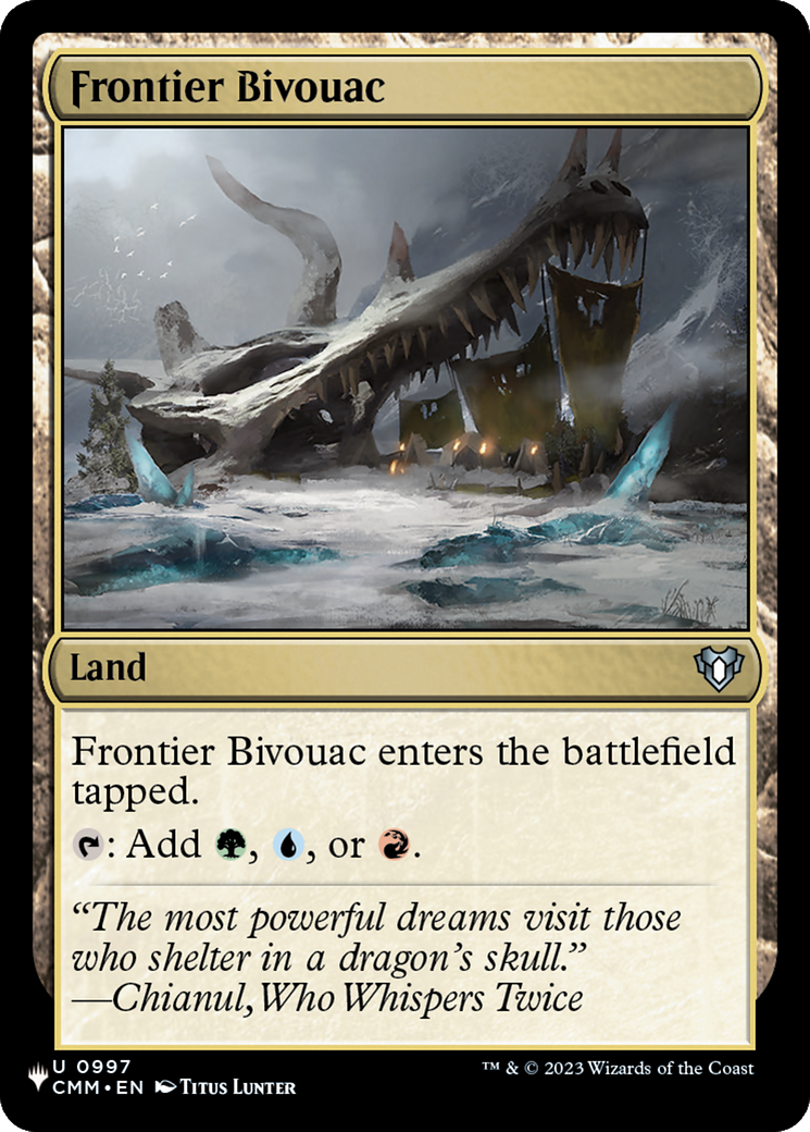 Frontier Bivouac |  (CMM-997) [The List]