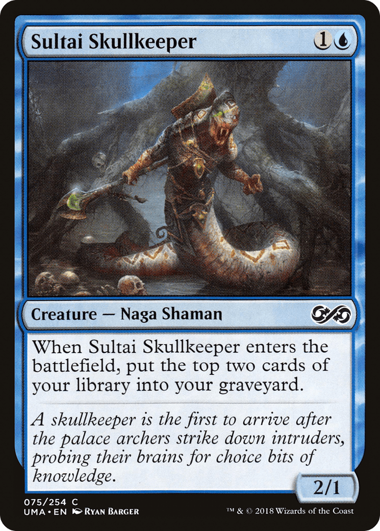 Sultai Skullkeeper [Ultimate Masters] Foil
