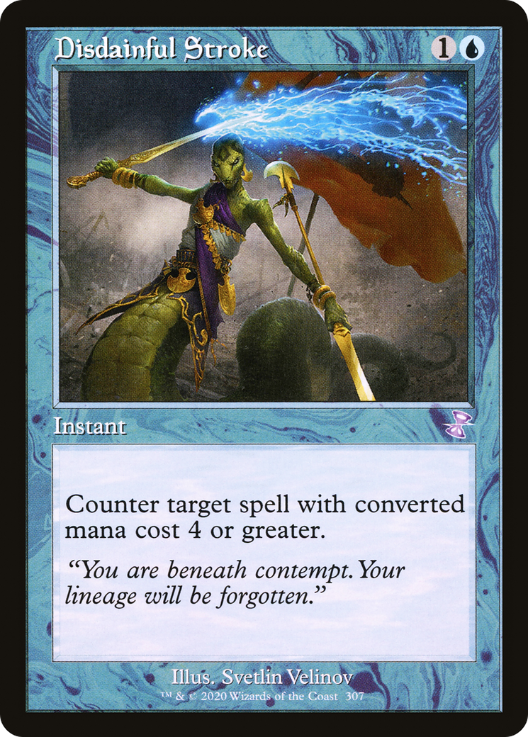Disdainful Stroke (Timeshifted) [Time Spiral Remastered] Foil
