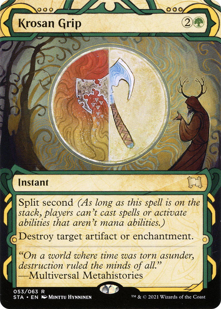 Krosan Grip [Strixhaven: School of Mages Mystical Archive] Foil