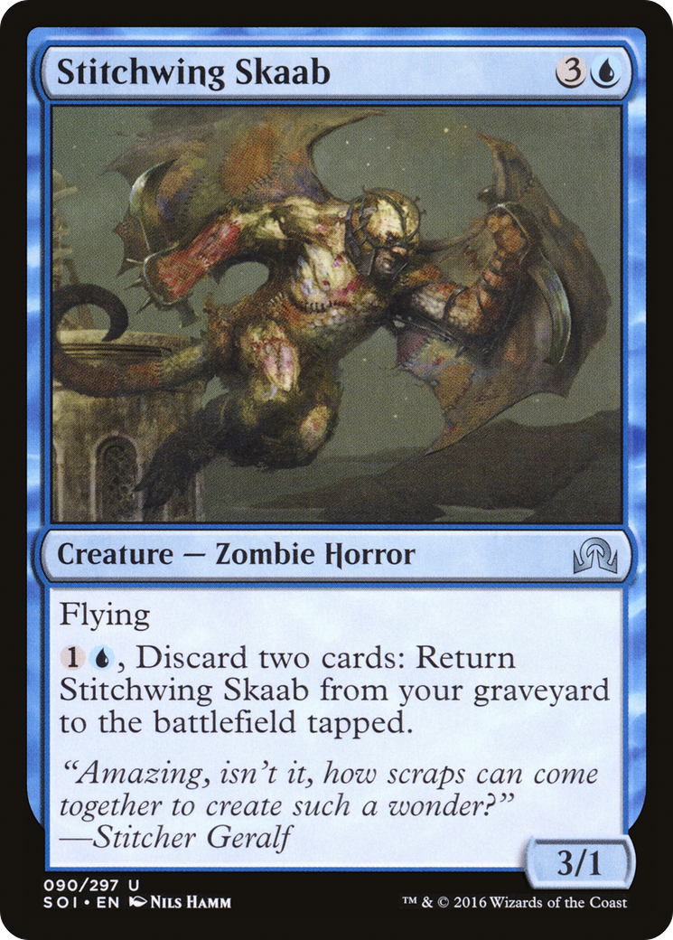 Stitchwing Skaab [Shadows over Innistrad] Foil