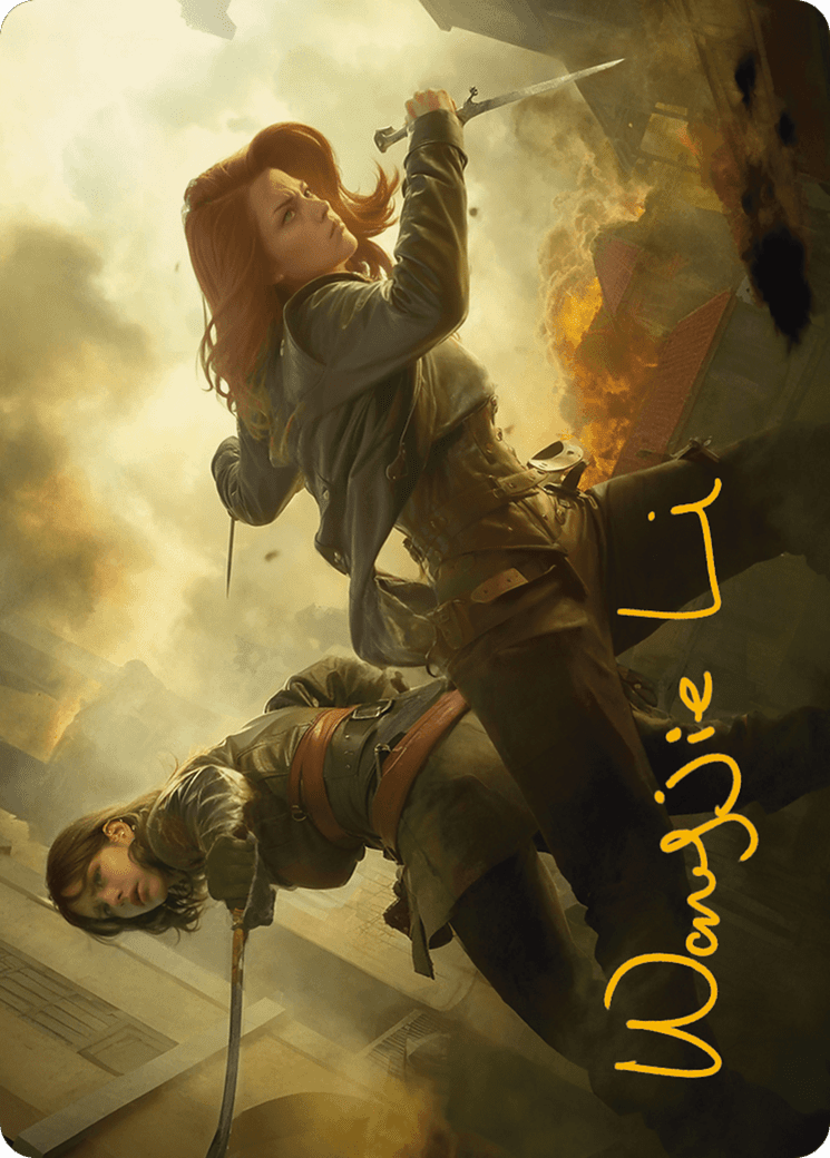 Mary Read and Anne Bonny // Mary Read and Anne Bonny (AACR-007) - Assassin's Creed Art Series (Borderless)