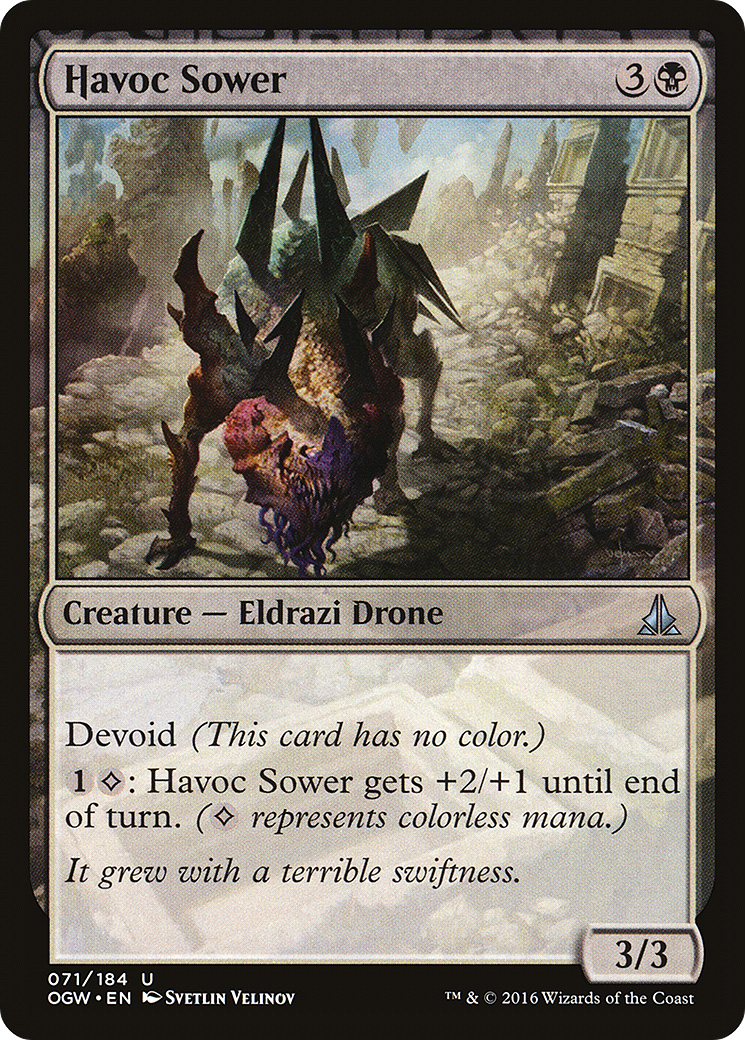 Havoc Sower [Oath of the Gatewatch] Foil