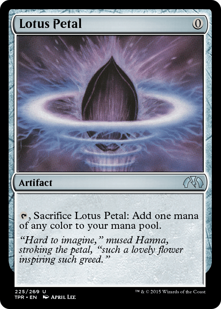 Lotus Petal (TPR-225) - Tempest Remastered Foil