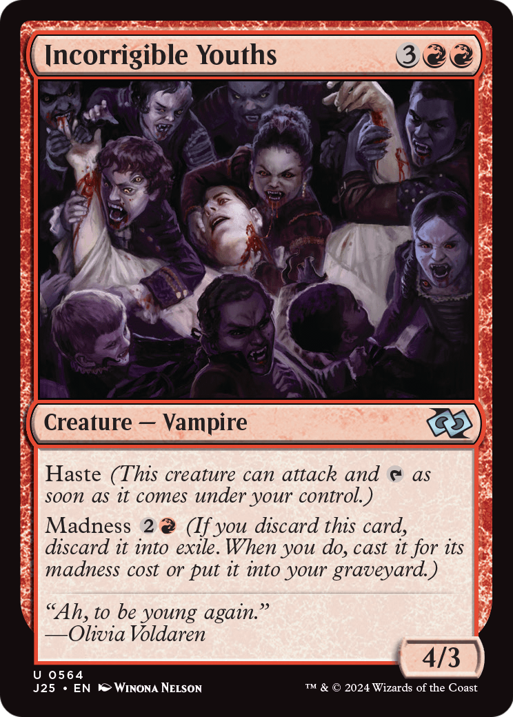Incorrigible Youths (J25-564) - Foundations Jumpstart