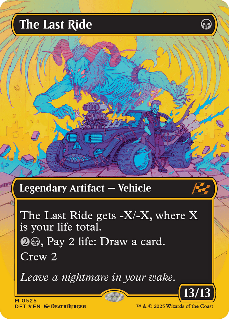 The Last Ride |  Foil (525) [Aetherdrift]