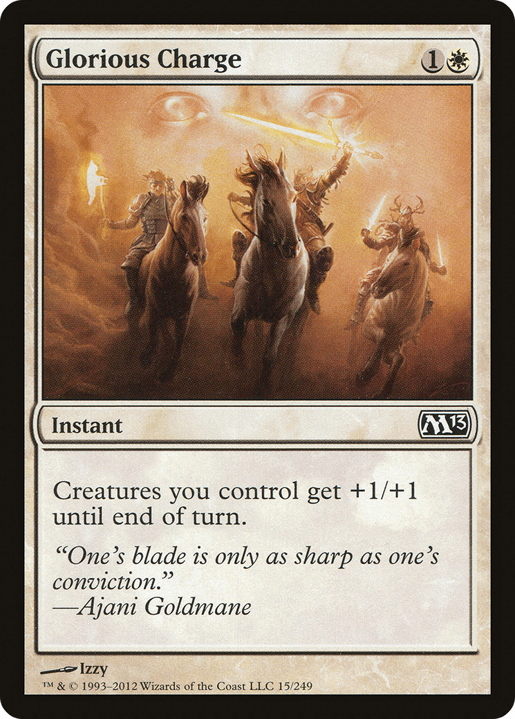 Glorious Charge [Magic 2013] Foil