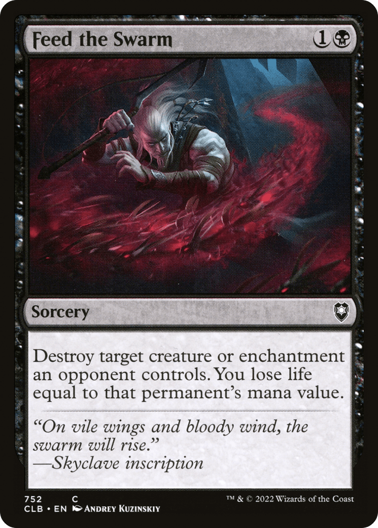 Feed the Swarm [Commander Legends: Battle for Baldur's Gate]