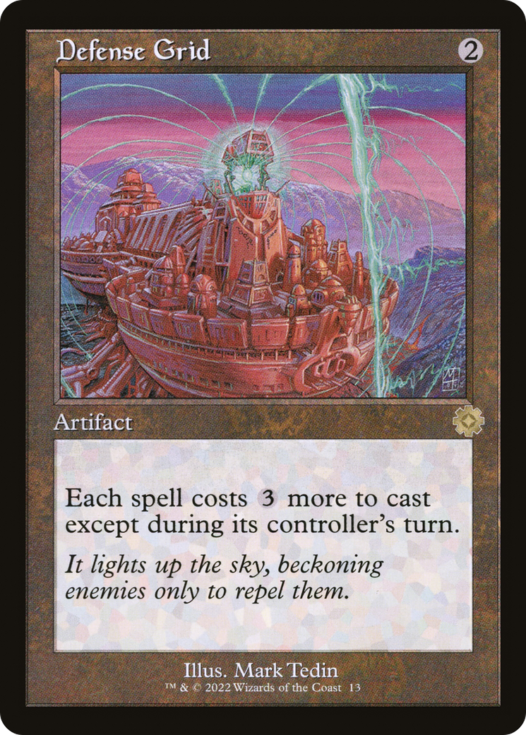 Defense Grid (Retro) [The Brothers' War Retro Artifacts] Foil