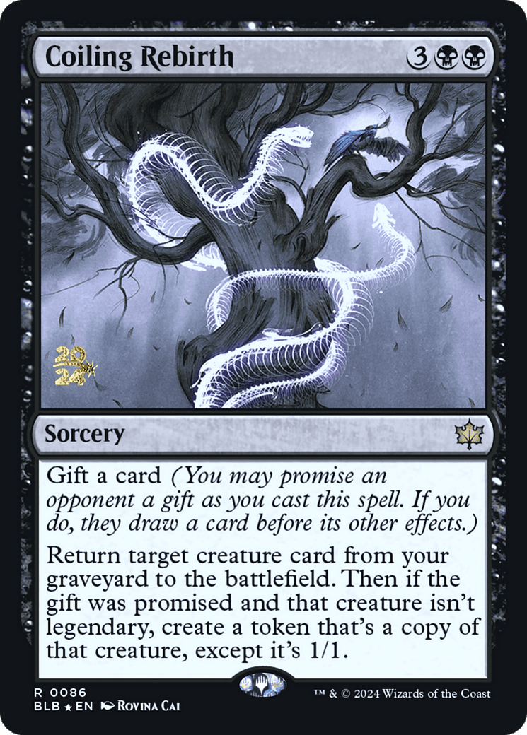 Coiling Rebirth [Bloomburrow Prerelease Promos]