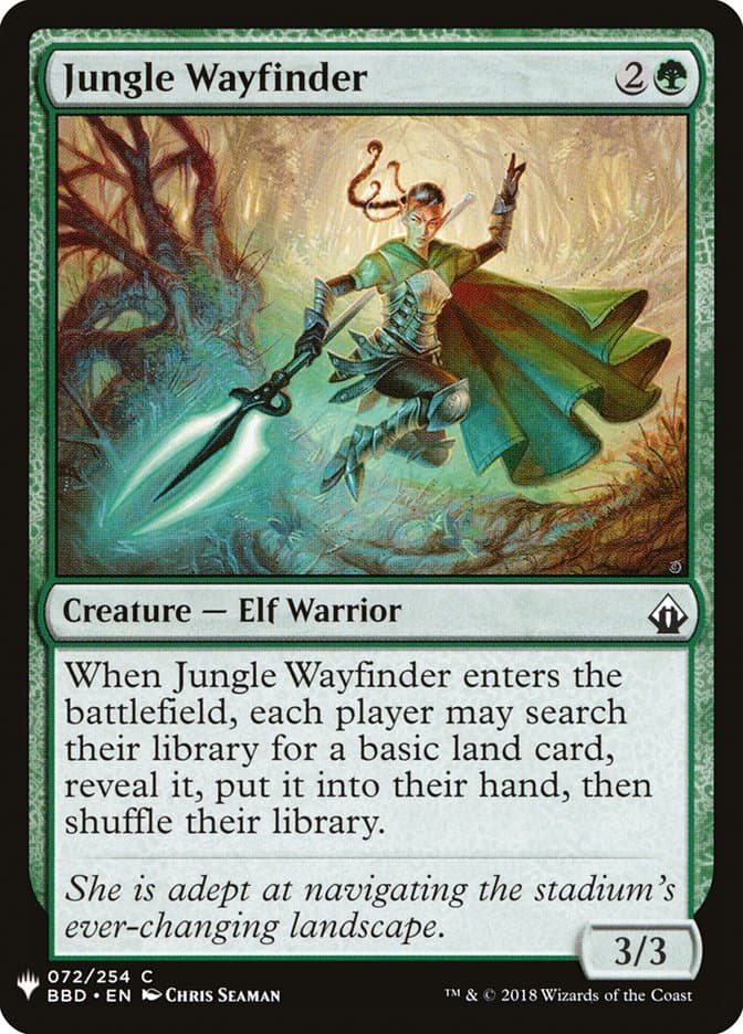 Jungle Wayfinder |  (BBD-72) [The List]