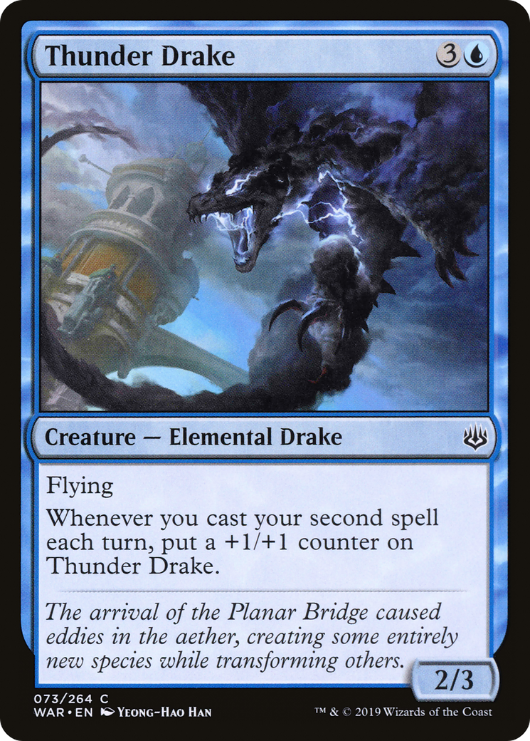 Thunder Drake [War of the Spark] Foil