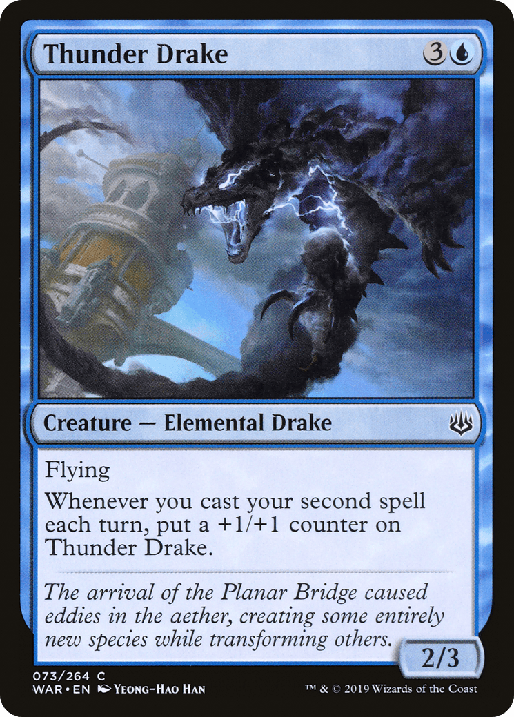 Thunder Drake [War of the Spark] Foil