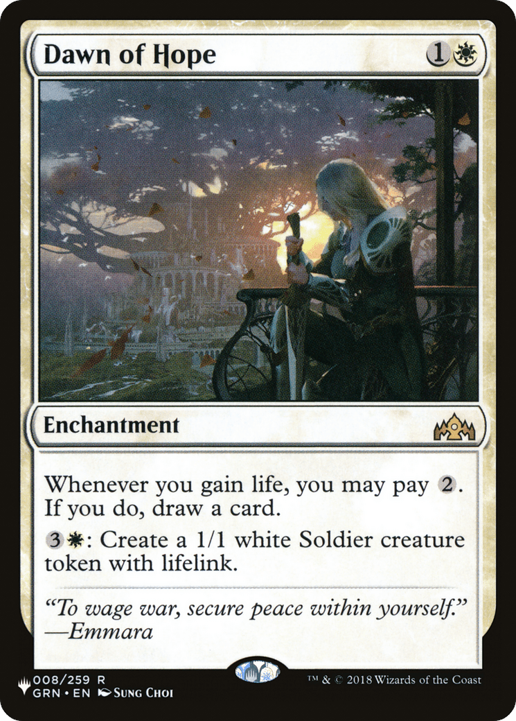 Dawn of Hope |  (GRN-8) [The List]