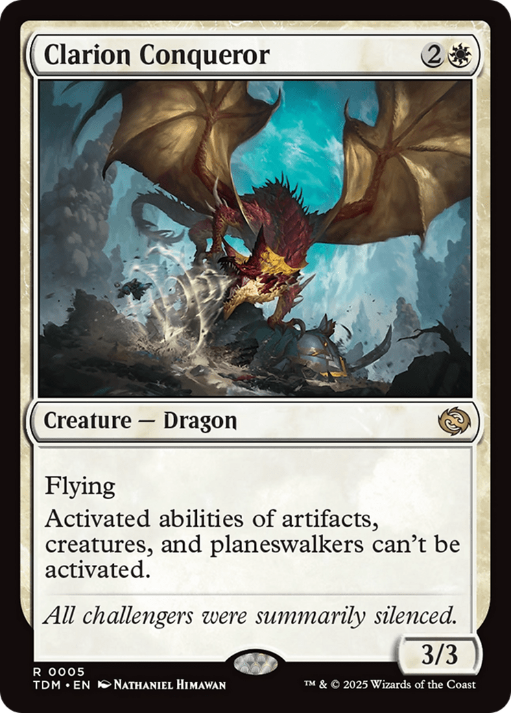 Clarion Conqueror (005) [Tarkir: Dragonstorm]  Foil