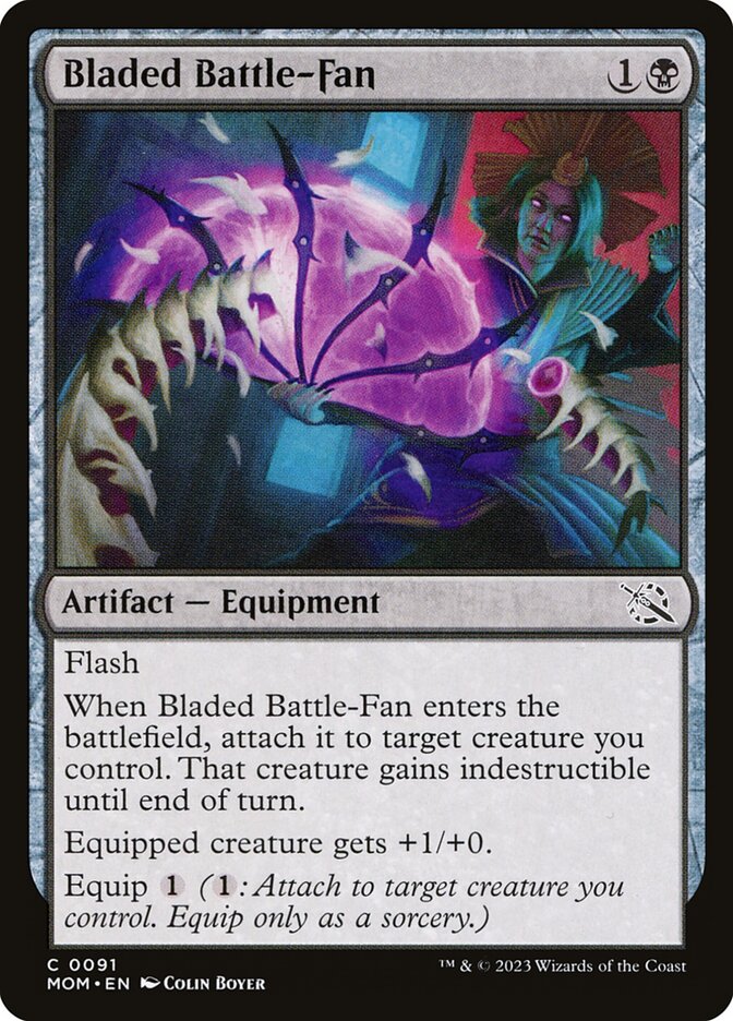 Bladed Battle-Fan 91 (March of the Machine) 