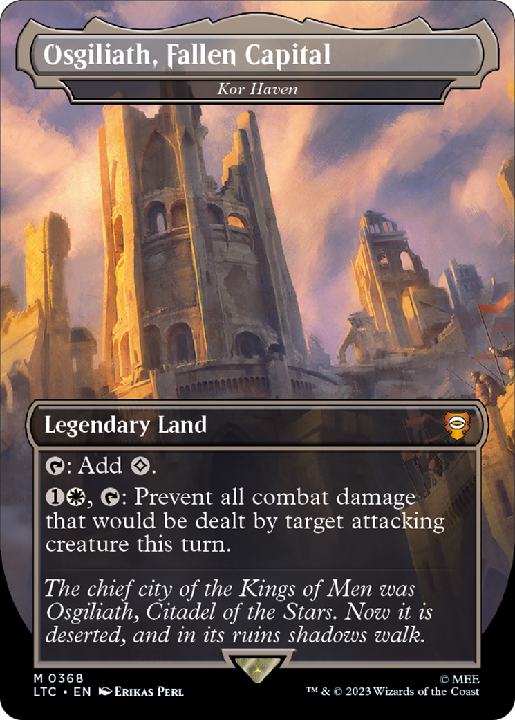 Kor Haven - Osgiliath, Fallen Capital [The Lord of the Rings: Tales of Middle-Earth Commander] Foil
