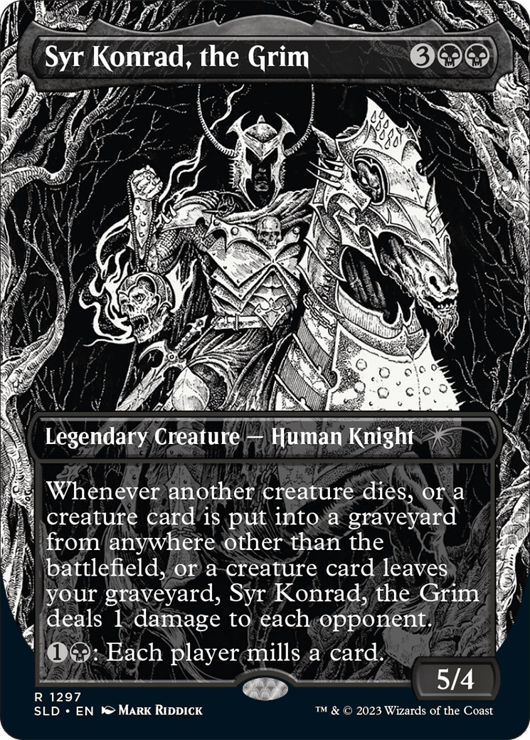 Syr Konrad, the Grim [Secret Lair Drop Series] Foil