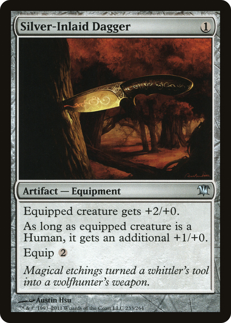 Silver-Inlaid Dagger [Innistrad] Foil