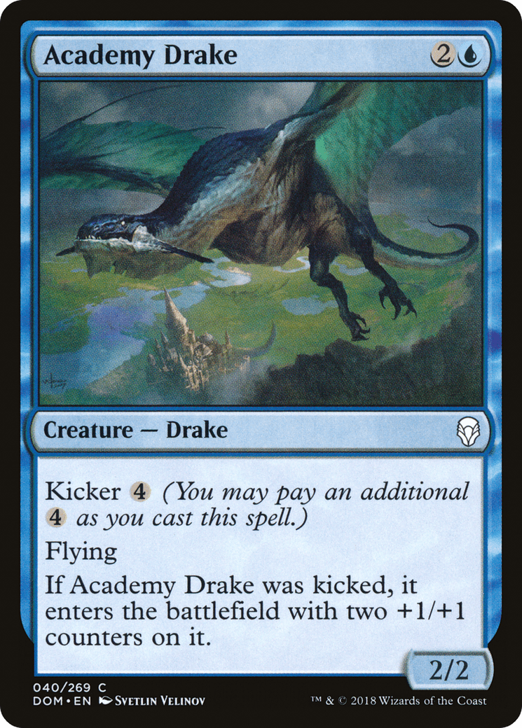 Academy Drake [Dominaria] Foil