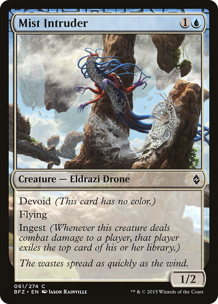 Mist Intruder [Battle for Zendikar] Foil