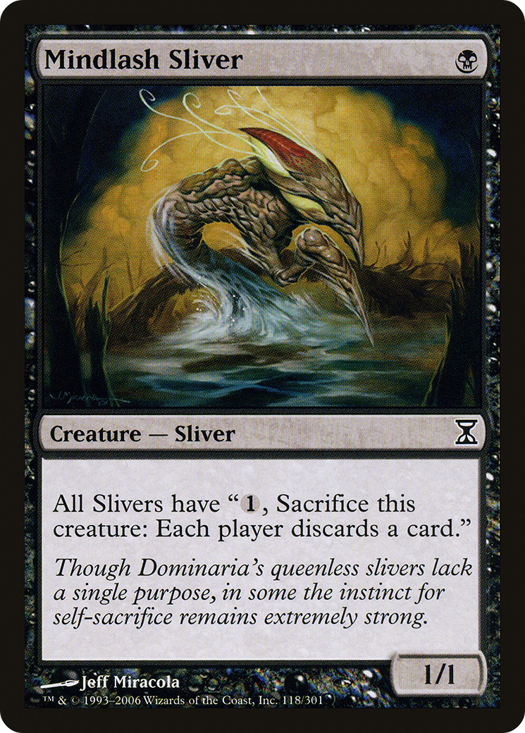 Mindlash Sliver [Time Spiral] Foil