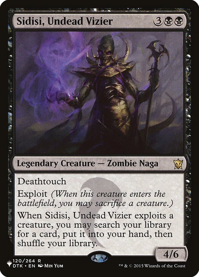 Sidisi, Undead Vizier |  (DTK-120) [The List]