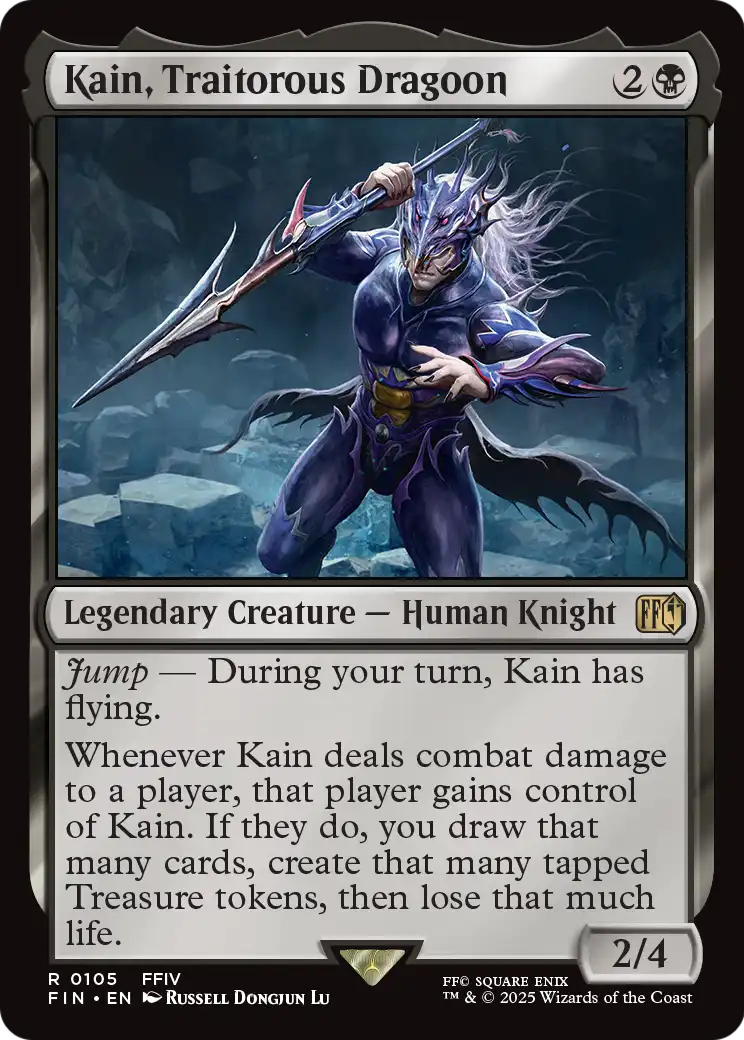 Kain, Traitorous Dragoon (105) [FINAL FANTASY]  Foil