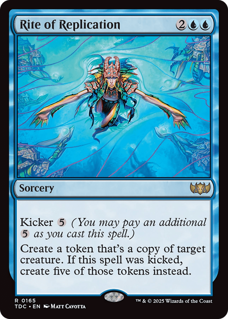 Rite of Replication (165) [Commander: Tarkir: Dragonstorm]