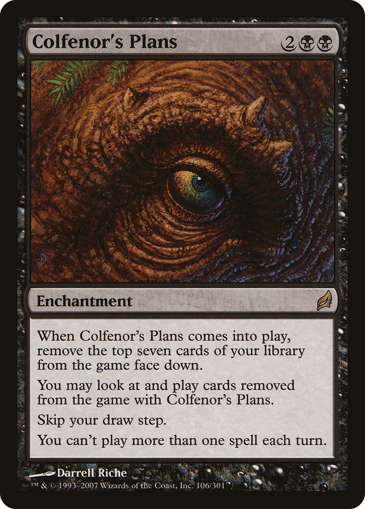 Colfenor's Plans [Lorwyn] Foil