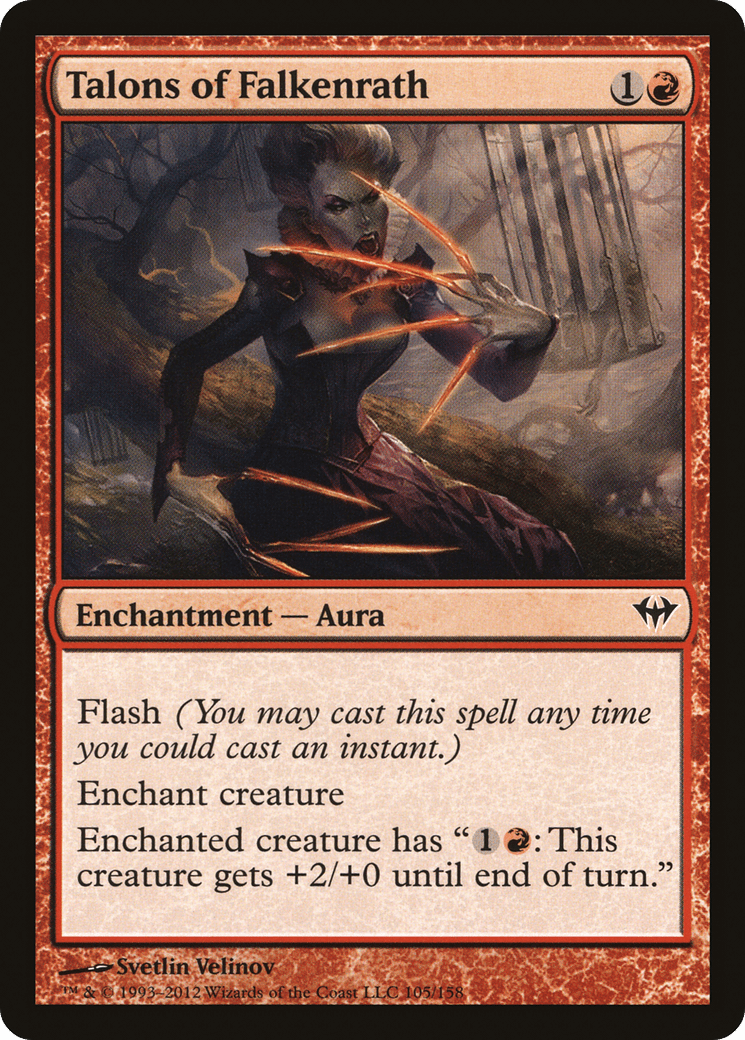 Talons of Falkenrath [Dark Ascension] Foil