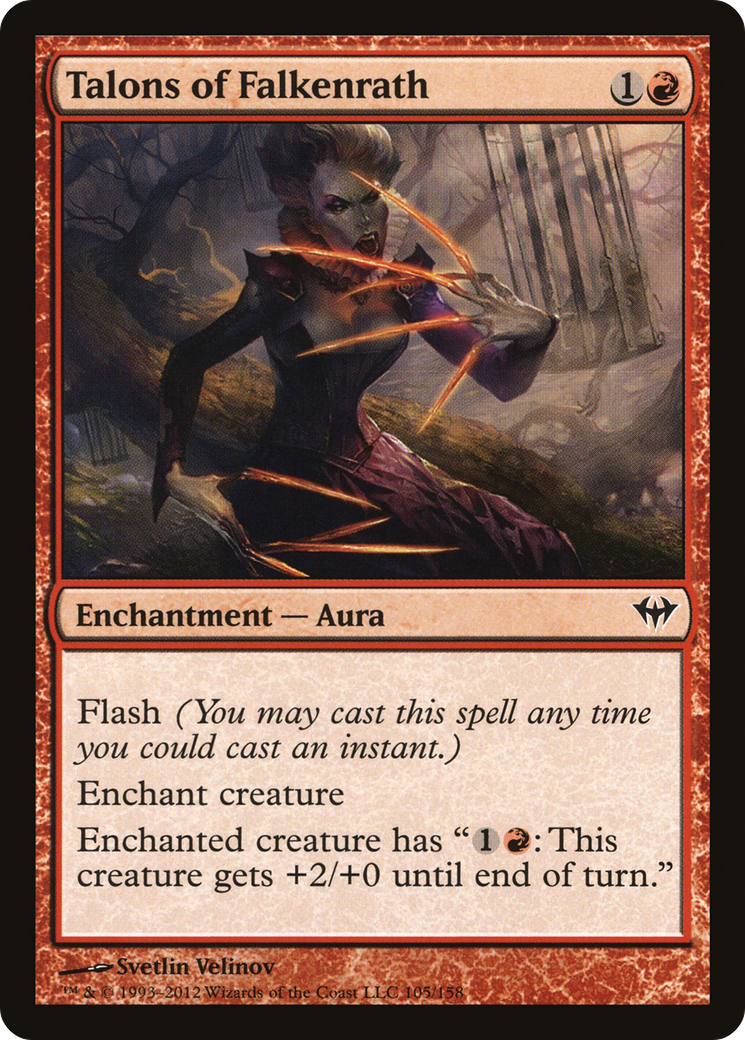 Talons of Falkenrath [Dark Ascension] Foil