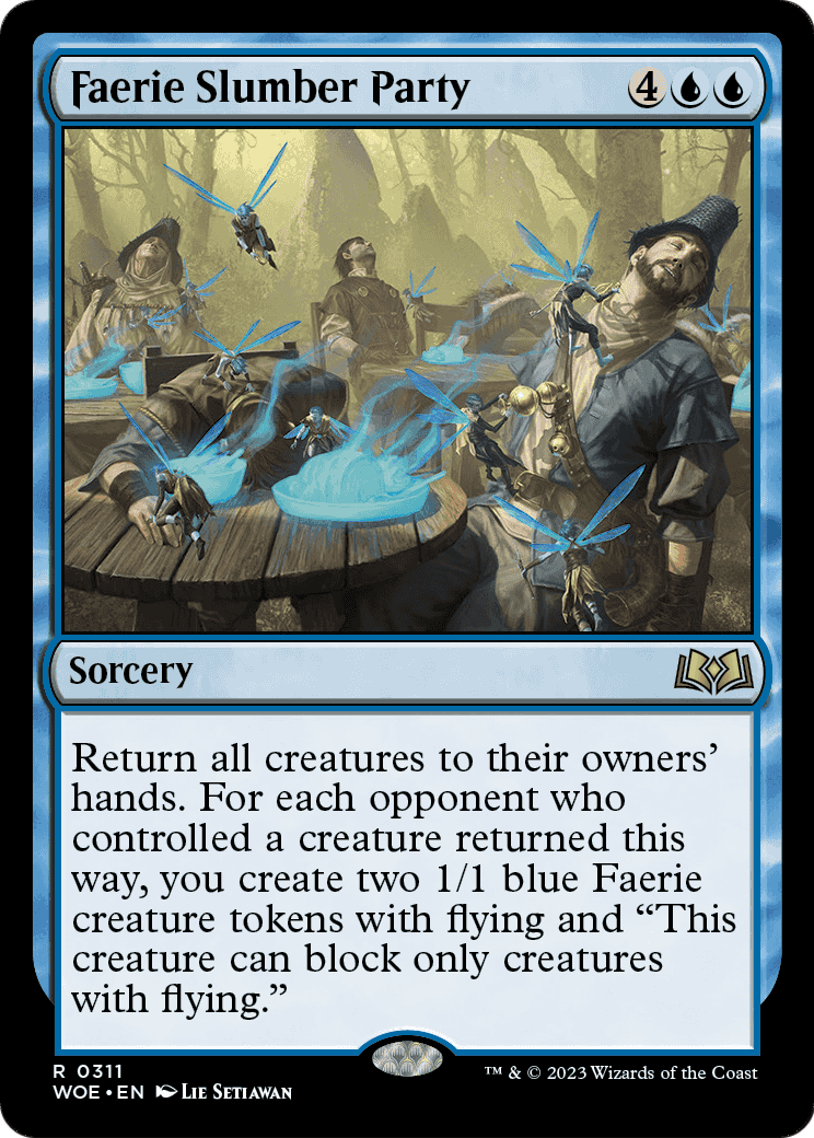 Faerie Slumber Party [Wilds of Eldraine] Foil