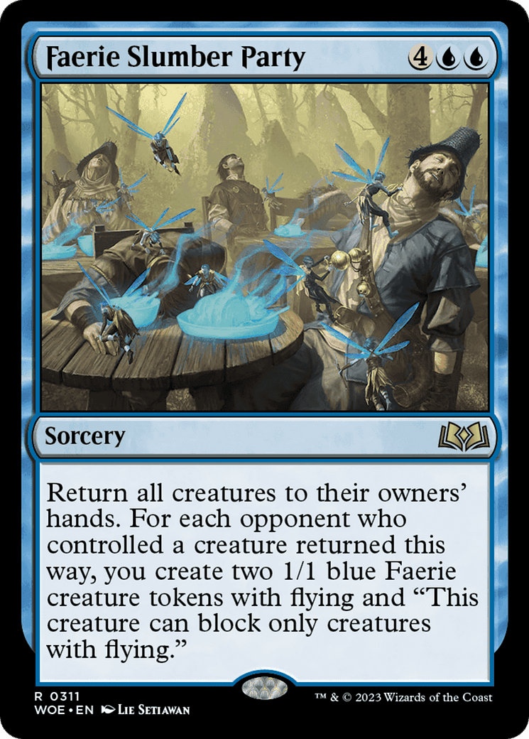 Faerie Slumber Party [Wilds of Eldraine] Foil