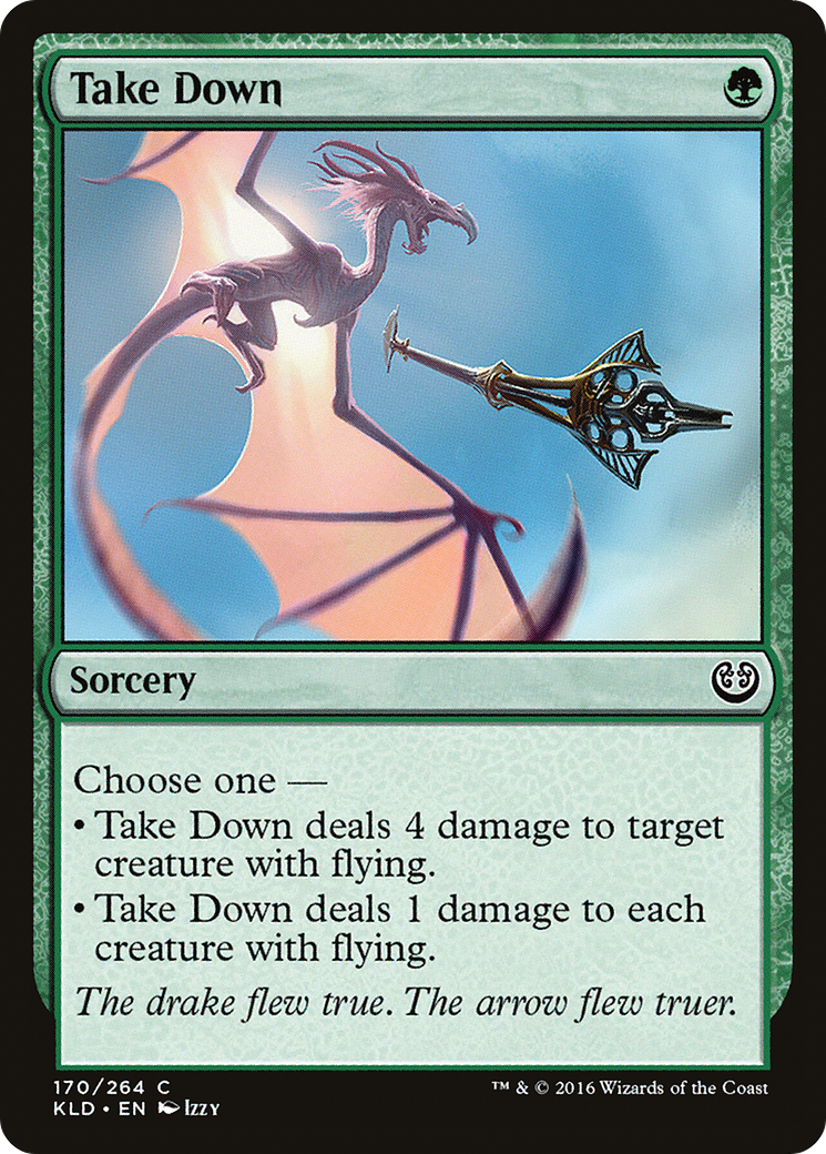 Take Down [Kaladesh] Foil