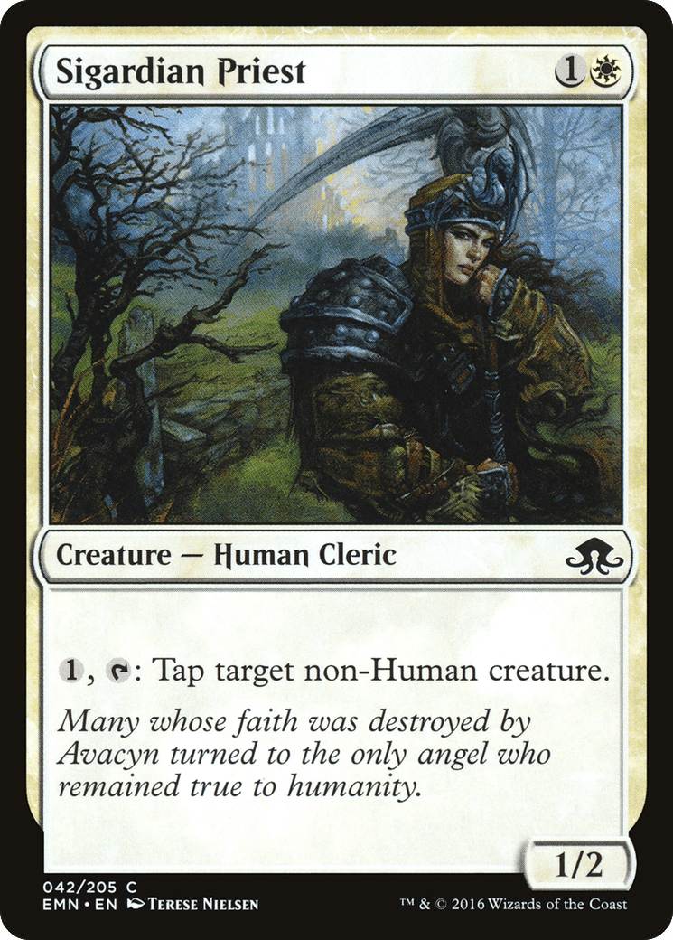 Sigardian Priest [Eldritch Moon] Foil