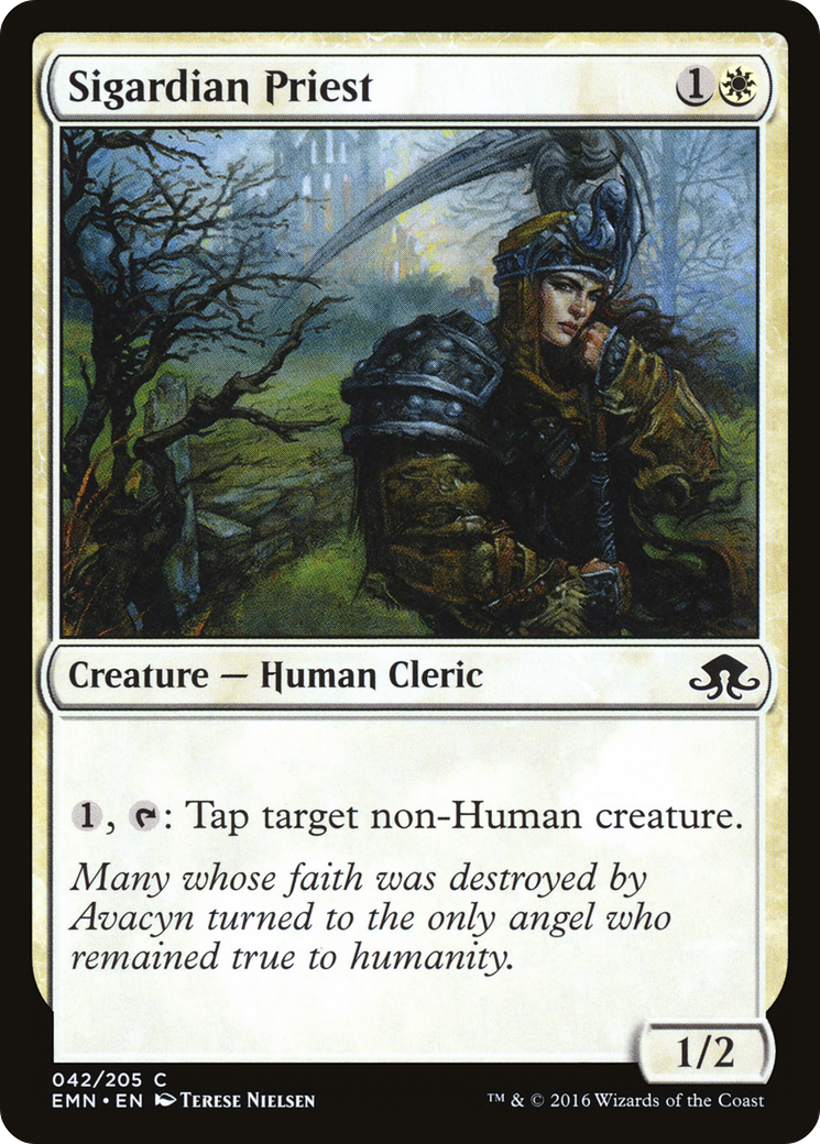 Sigardian Priest [Eldritch Moon] Foil