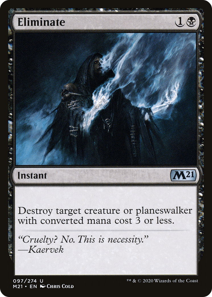 Eliminate [Core Set 2021] Foil