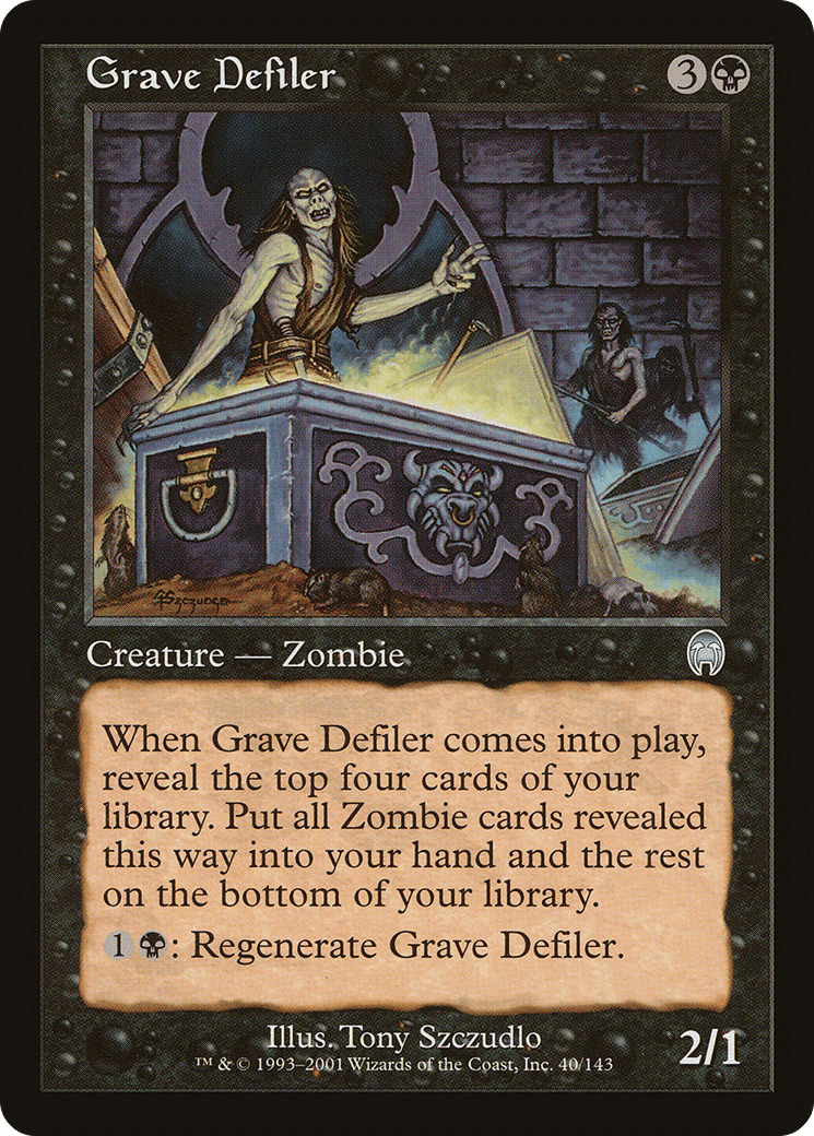 Grave Defiler [Apocalypse] Foil