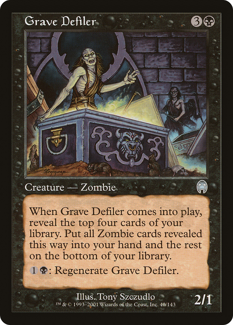 Grave Defiler [Apocalypse] Foil
