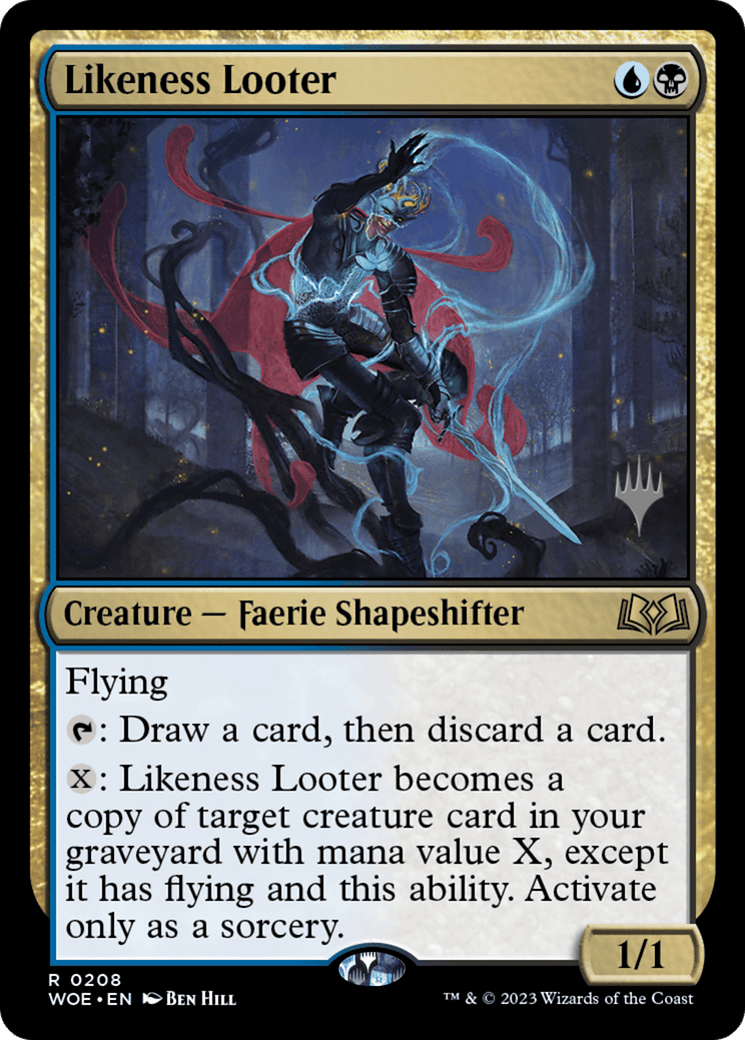 Likeness Looter (Promo Pack) [Wilds of Eldraine Promos] Foil
