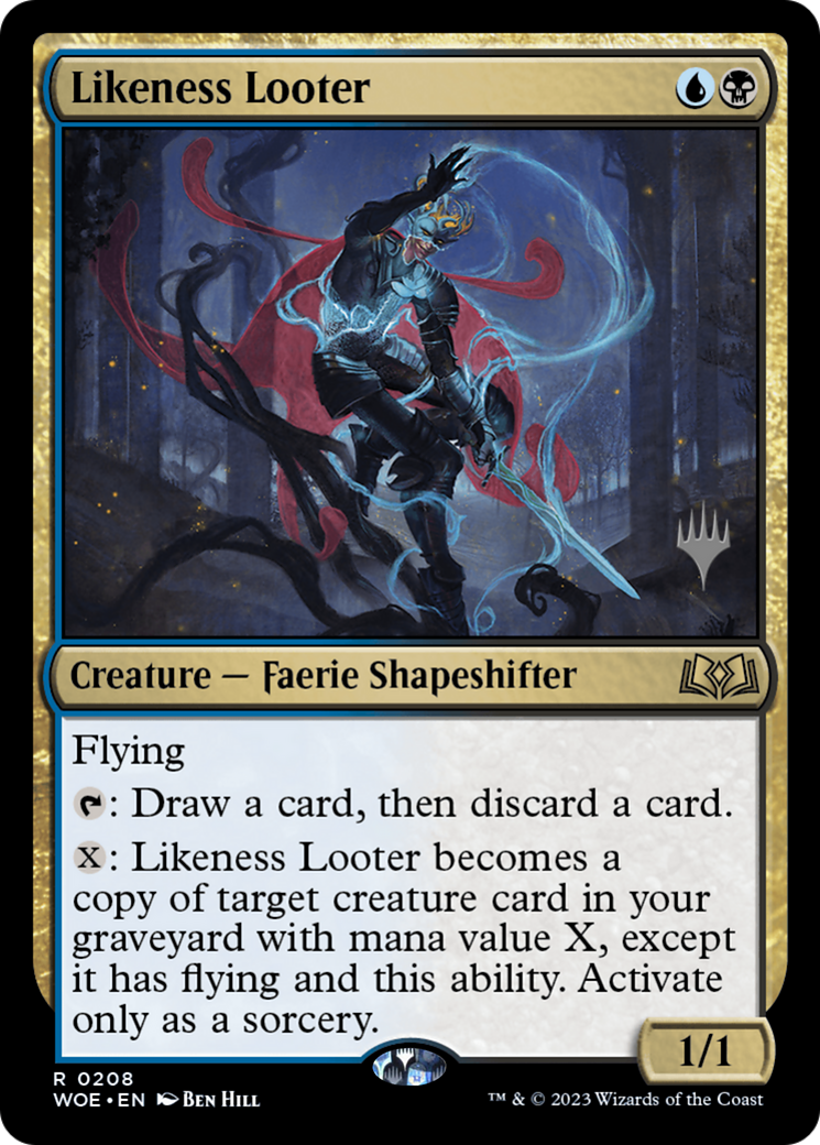 Likeness Looter (Promo Pack) [Wilds of Eldraine Promos] Foil
