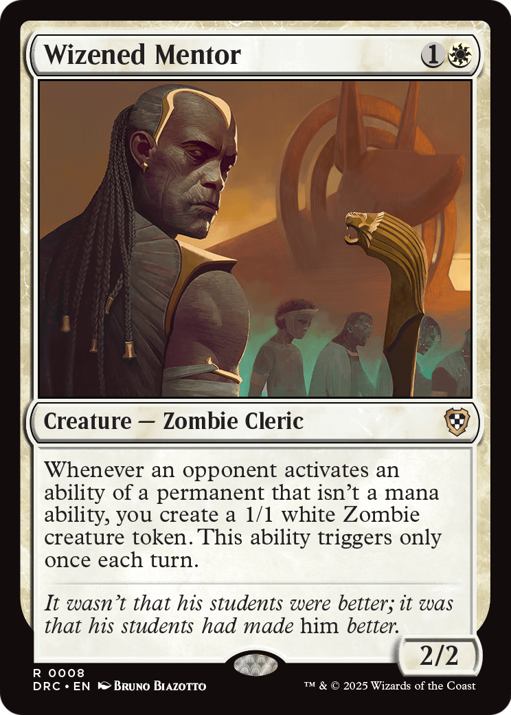 Wizened Mentor (-008) [Commander: Aetherdrift]