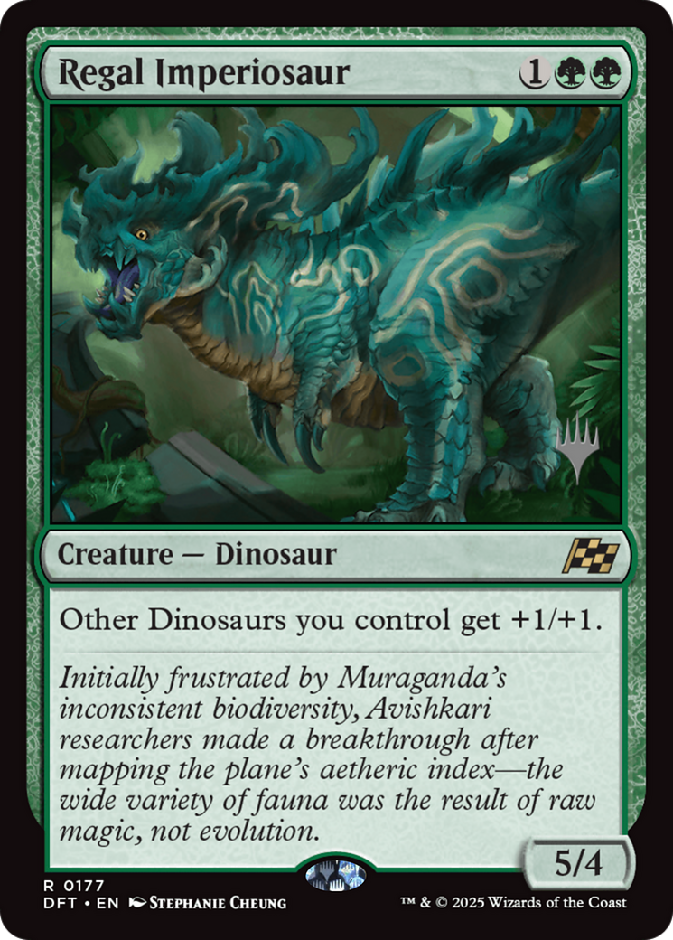 Regal Imperiosaur (177) [Promo Pack: Aetherdrift]